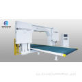 Máquina de corte de espuma de hoja horizontal giratoria CNC